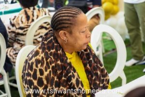 Woman in leopard print