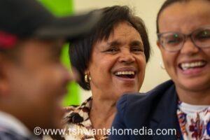 Women laughing